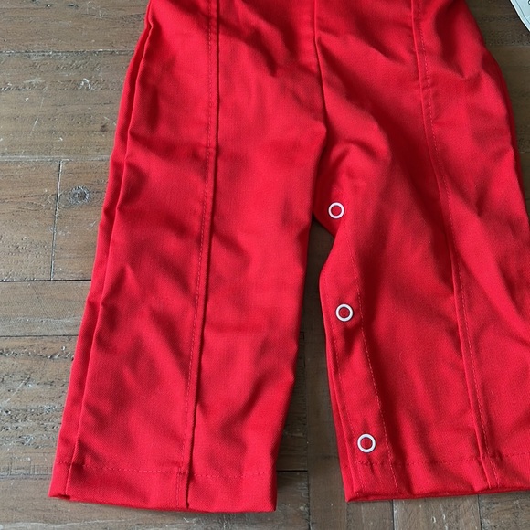 Health Tex vintage red airplane overalls nwt - Picture 2 of 6